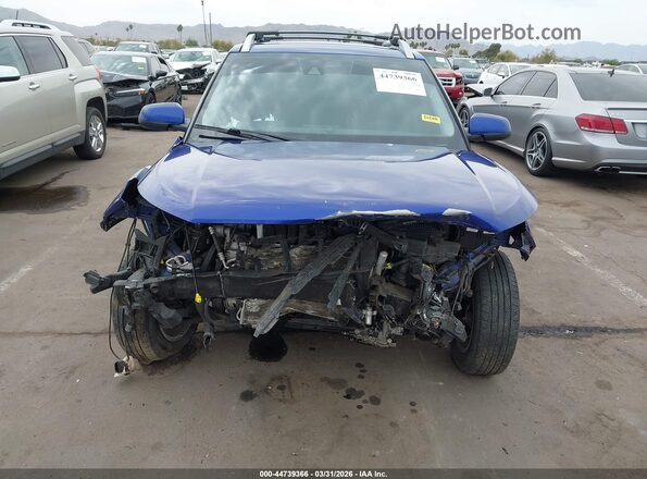 KMHRC8A32LU047254 2020 HYUNDAI VENUE Blue Widok z przodu