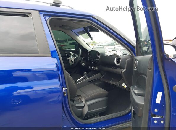 KMHRC8A32LU047254 2020 HYUNDAI VENUE Blue Widok wnętrza z przodu