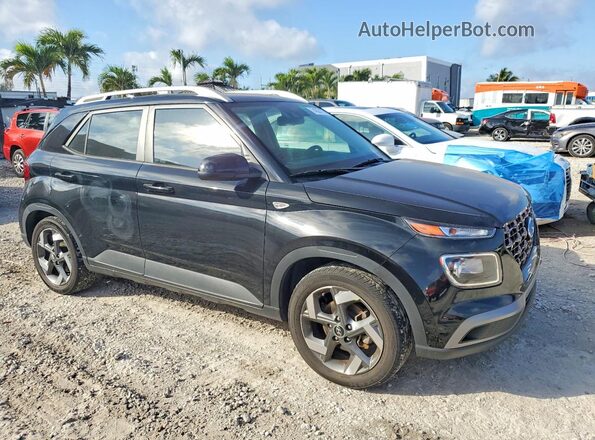 KMHRC8A32MU072964 2021 HYUNDAI VENUE Black Передня права чверть