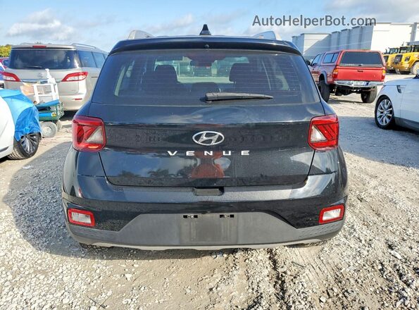 KMHRC8A32MU072964 2021 HYUNDAI VENUE Black Вид ззаду