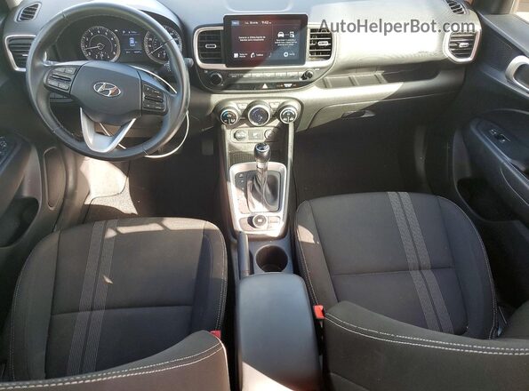 KMHRC8A32MU072964 2021 HYUNDAI VENUE Black Вид панелі приладів