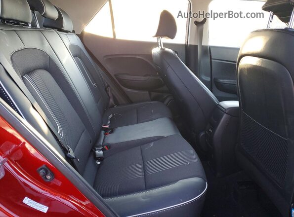 KMHRC8A32RU295044 2024 HYUNDAI VENUE Red Rear interior view
