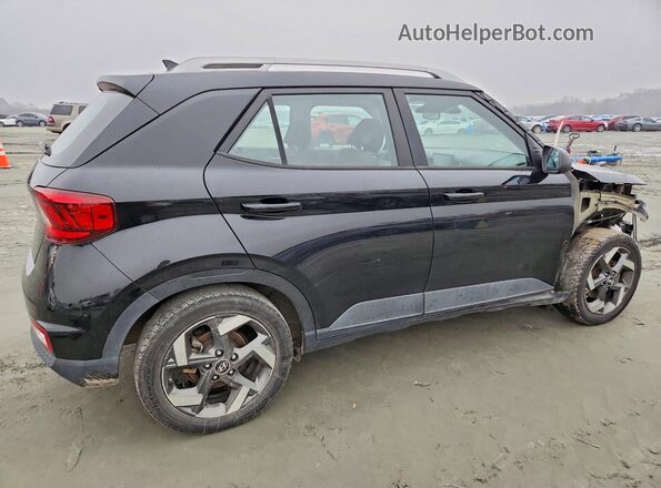 KMHRC8A33MU102165 2021 HYUNDAI VENUE Black Trasero derecho