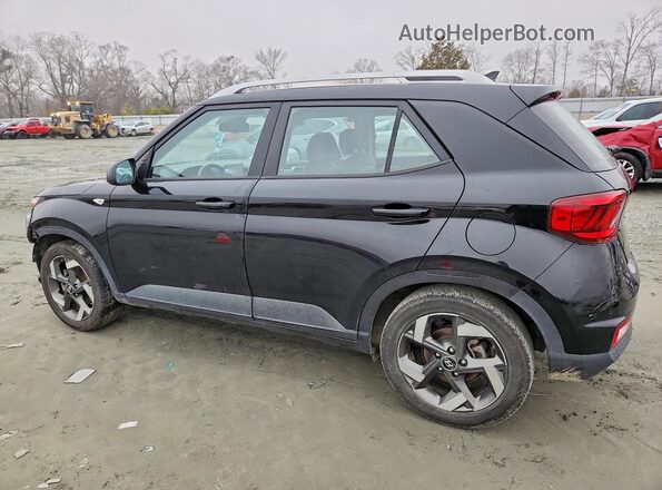 KMHRC8A33MU102165 2021 HYUNDAI VENUE Black Trasero izquierdo