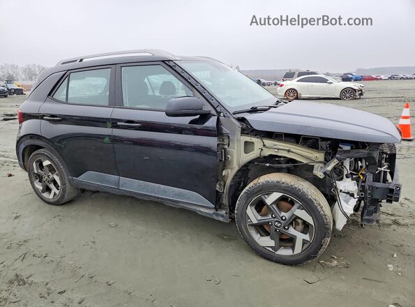 KMHRC8A33MU102165 2021 HYUNDAI VENUE Black Delantero derecho