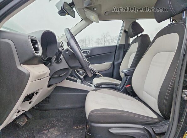 KMHRC8A33MU102165 2021 HYUNDAI VENUE Black Vista interior delantera