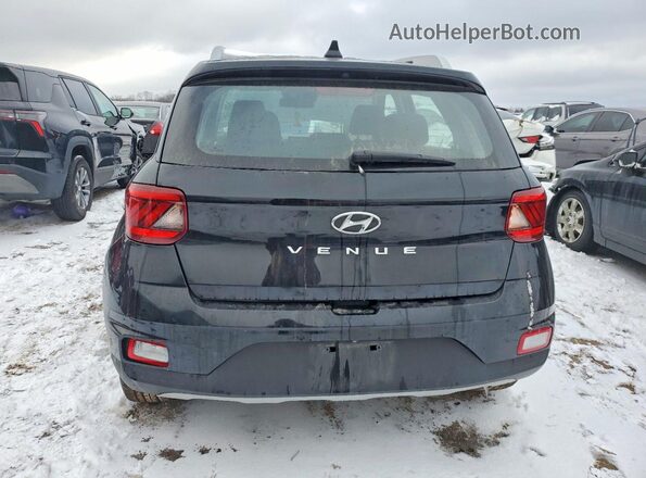 KMHRC8A34MU103289 2021 HYUNDAI VENUE Black Вид ззаду