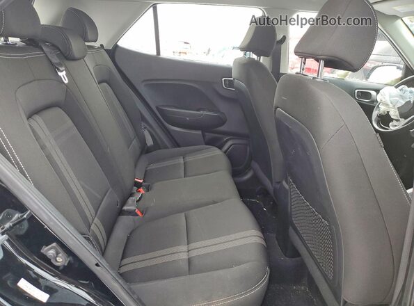 KMHRC8A34MU103289 2021 HYUNDAI VENUE Black Вид задніх сидінь