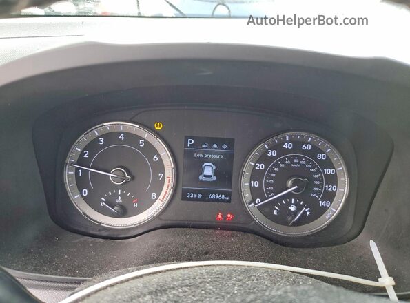 KMHRC8A34MU103289 2021 HYUNDAI VENUE Black Вид щитка приладів