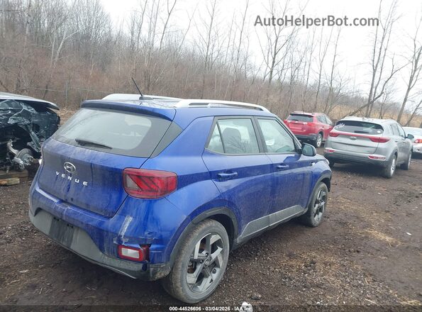 KMHRC8A34PU239233 2023 HYUNDAI VENUE Синий Задняя правая четверть