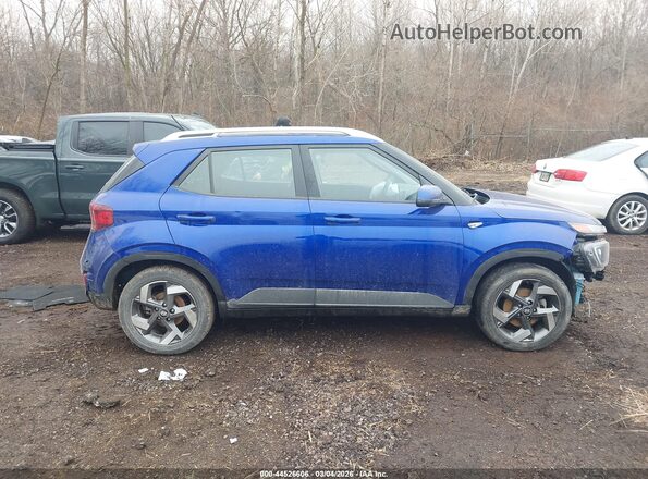 KMHRC8A34PU239233 2023 HYUNDAI VENUE Синий Вид щитка приборов