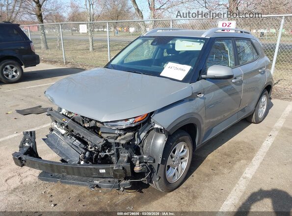 KMHRC8A35LU037768 2020 HYUNDAI VENUE Gray Vista tres cuartos delantera izquierda