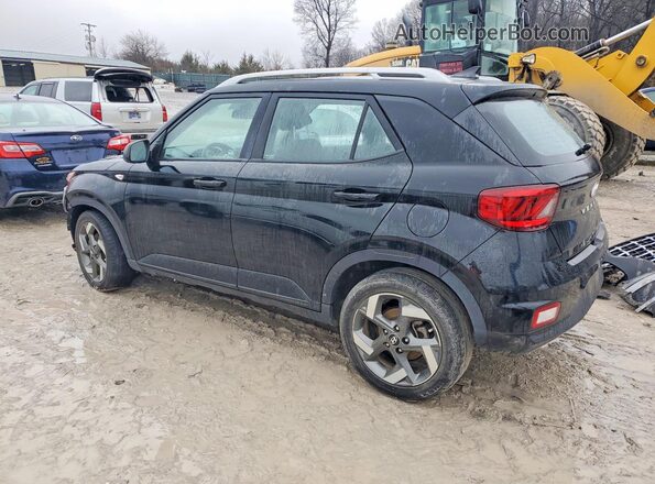 KMHRC8A35MU078449 2021 HYUNDAI VENUE Black უკანა მარცხენა