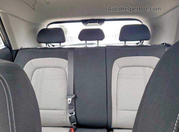 KMHRC8A35MU078449 2021 HYUNDAI VENUE Black უკანა სავარძლების ხედი