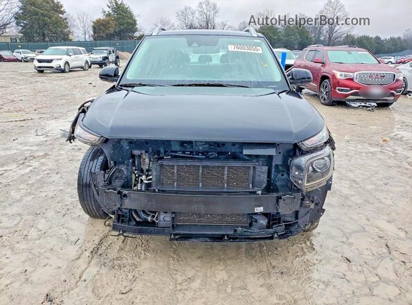 KMHRC8A35MU078449 2021 HYUNDAI VENUE Black წინა ხედი