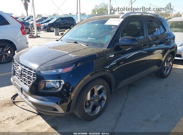 KMHRC8A36MU080761 2021 HYUNDAI VENUE Black Front left