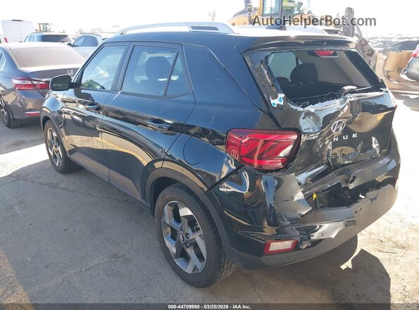 KMHRC8A36MU080761 2021 HYUNDAI VENUE Black Rear left
