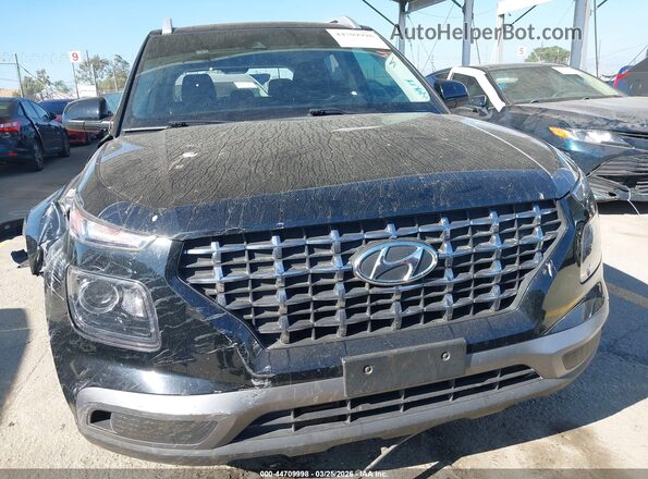 KMHRC8A36MU080761 2021 HYUNDAI VENUE Black Rear interior view