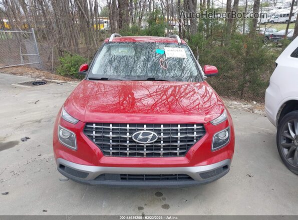 KMHRC8A36NU186032 2022 HYUNDAI VENUE Red 