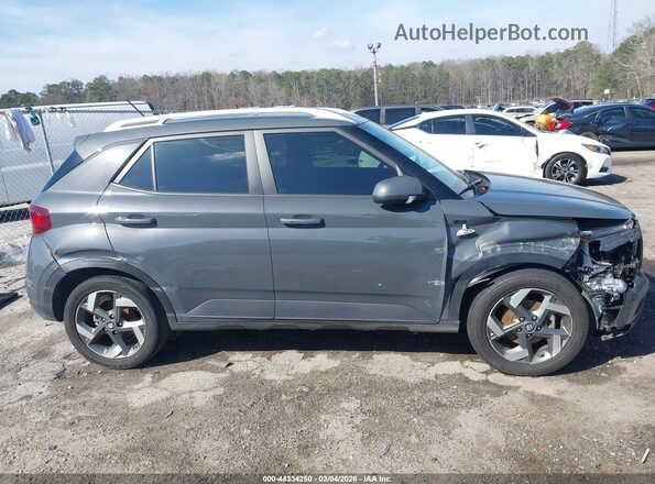 KMHRC8A36RU315747 2024 HYUNDAI VENUE Gray უკანა სალონის ხედი