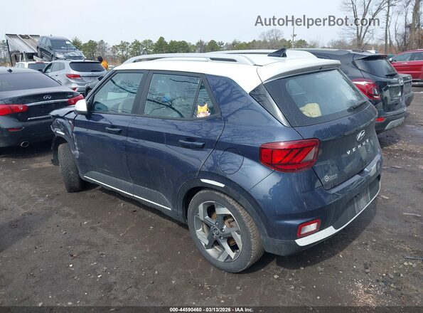 KMHRC8A37MU081739 2021 HYUNDAI VENUE Синий 