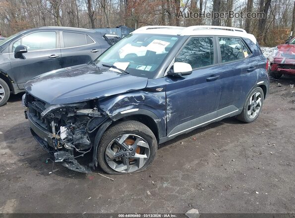 KMHRC8A37MU081739 2021 HYUNDAI VENUE Синий 