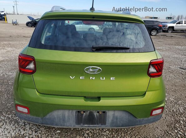 KMHRC8A37PU249299 2023 HYUNDAI VENUE Green Вид ззаду