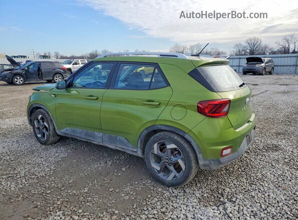 KMHRC8A37PU249299 2023 HYUNDAI VENUE Green Задня ліва чверть