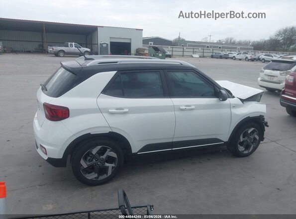 KMHRC8A37SU387112 2025 HYUNDAI VENUE White Панорамний вид салону 360°