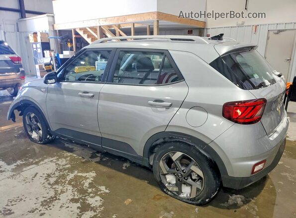 KMHRC8A38MU112934 2021 HYUNDAI VENUE Silver Rear left