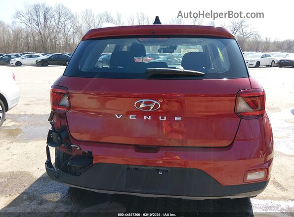 KMHRC8A38NU182872 2022 HYUNDAI VENUE Red 
