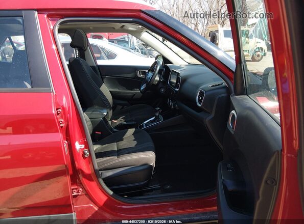 KMHRC8A38NU182872 2022 HYUNDAI VENUE Red Vista interior delantera
