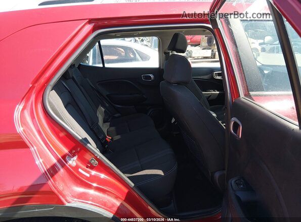 KMHRC8A38NU182872 2022 HYUNDAI VENUE Red Vista de la etiqueta del VIN