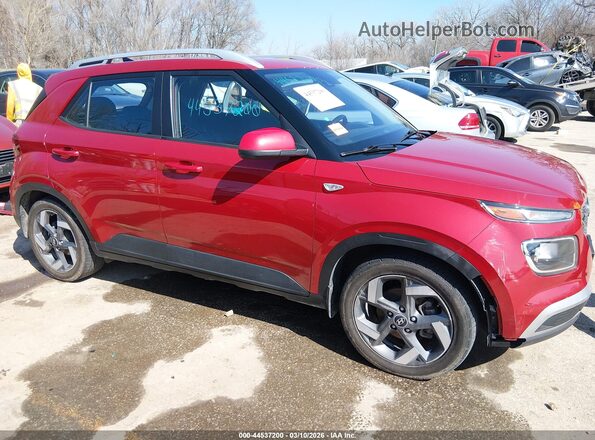 KMHRC8A38NU182872 2022 HYUNDAI VENUE Red Vista interior de 360 grados