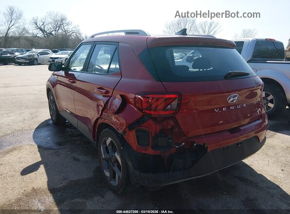 KMHRC8A38NU182872 2022 HYUNDAI VENUE Red Vista frontal