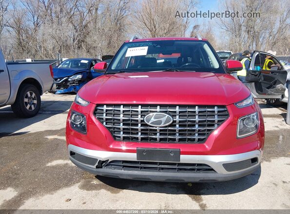 KMHRC8A38NU182872 2022 HYUNDAI VENUE Red Vista interior trasera