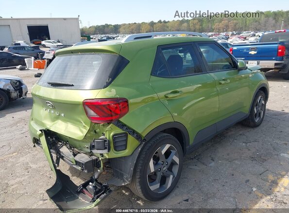 KMHRC8A39RU289595 2024 HYUNDAI VENUE Green წინა ხედი