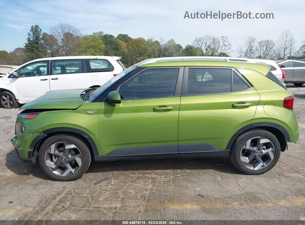KMHRC8A39RU289595 2024 HYUNDAI VENUE Green სალონის 360-გრადუსიანი ხედი
