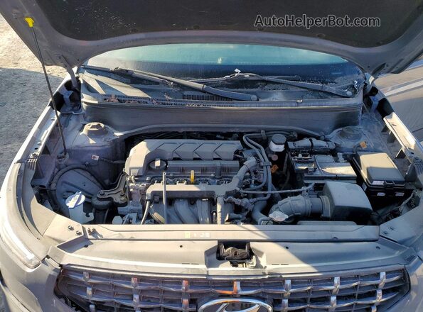 KMHRC8A3XMU105449 2021 HYUNDAI VENUE Gray Widok wnętrza z tyłu