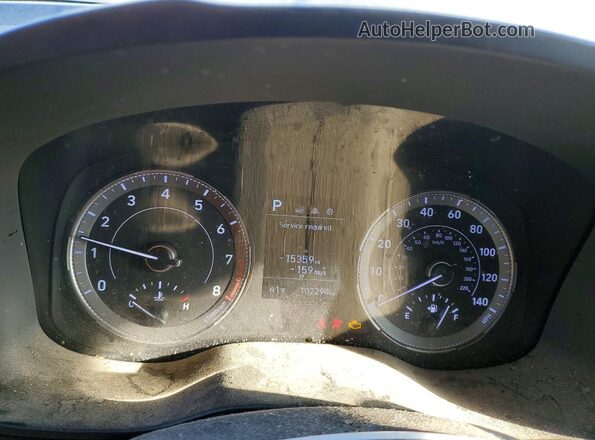 KMHRC8A3XMU105449 2021 HYUNDAI VENUE Gray Widok zestawu wskaźników