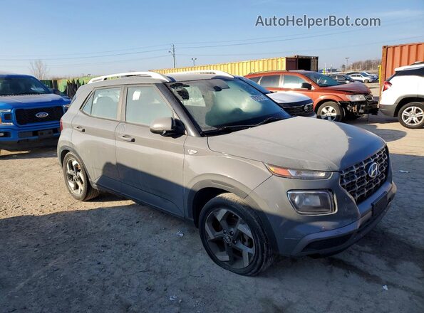 KMHRC8A3XMU105449 2021 HYUNDAI VENUE Gray Przód prawy