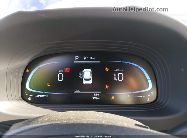 KMHRC8A3XSU416229 2025 HYUNDAI VENUE Blue Vista de los asientos traseros