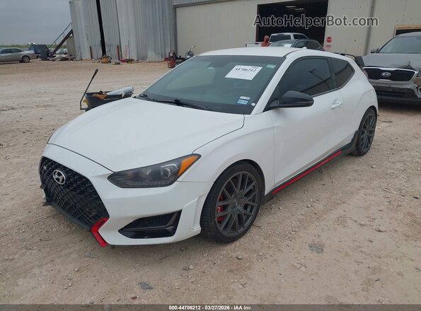 KMHT36AH0MU011201 2021 HYUNDAI VELOSTER N White Przód lewy