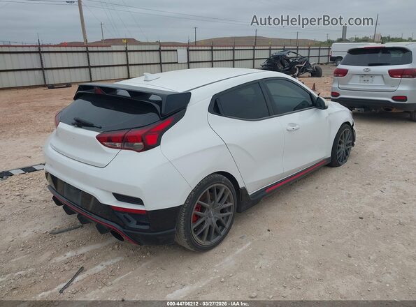 KMHT36AH0MU011201 2021 HYUNDAI VELOSTER N White Tył prawy