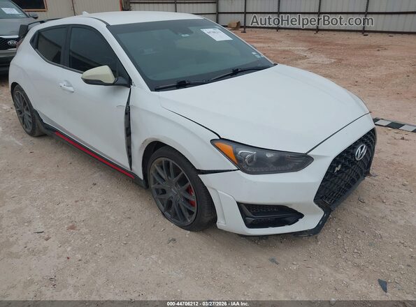 KMHT36AH0MU011201 2021 HYUNDAI VELOSTER N White Widok z przodu