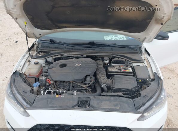 KMHT36AH0MU011201 2021 HYUNDAI VELOSTER N White Widok z tyłu