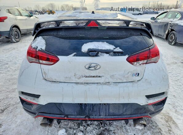 KMHT36AH1NU013329 2022 HYUNDAI VELOSTER White Հետևի տեսք