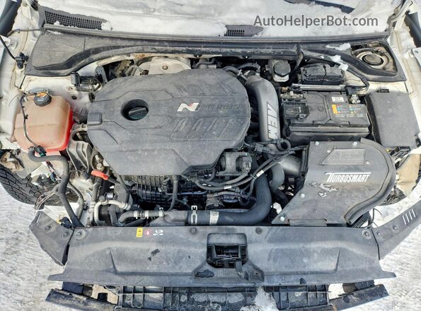KMHT36AH1NU013329 2022 HYUNDAI VELOSTER White Սալոնի հետևի տեսք