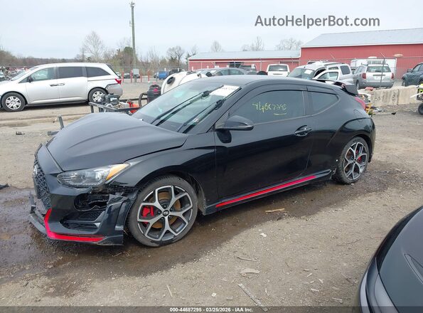 KMHT36AH4LU008347 2020 HYUNDAI VELOSTER N Черный Передняя левая четверть