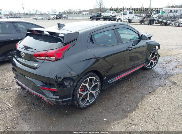 KMHT36AH4LU008347 2020 HYUNDAI VELOSTER N Черный Задняя правая четверть